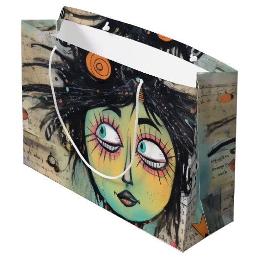 ArtLady 27 Charmant en verontrust Groot Cadeauzakje (Achterkant Gekanteld)