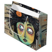 ArtLady 27 Charmant en verontrust Groot Cadeauzakje (Voorkant Gekanteld)