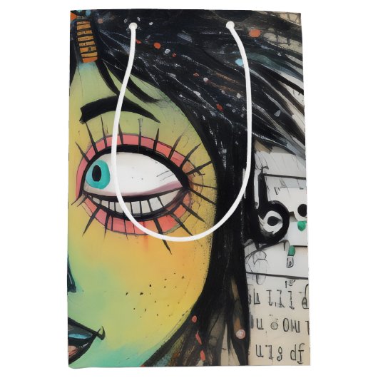 ArtLady 27 Charmant en verontrust Medium Cadeauzakje (Voorkant)