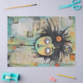 ArtLady 27 Charmant en verontrust Tissuepapier (Craft)