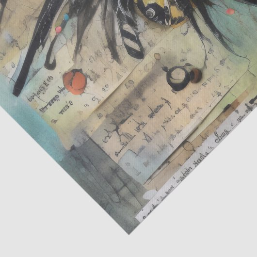 ArtLady 27 Charmant en verontrust Tissuepapier (Detail)