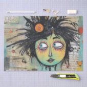 ArtLady 27 Charmant en verontrust Tissuepapier (Craft)