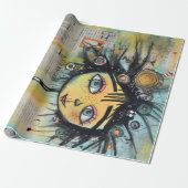 ArtLady 28 Charmant en verontrust Cadeaupapier (Uitgerold)