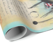 ArtLady 28 Charmant en verontrust Cadeaupapier (Rol Hoek)