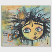 ArtLady 28 Charmant en verontrust Cadeaupapier (Vlak)