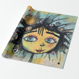 ArtLady 28 Charmant en verontrust Cadeaupapier