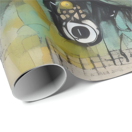 ArtLady 28 Charmant en verontrust Cadeaupapier (Rol Hoek)