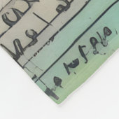 ArtLady 28 Charmant en verontrust Fleece Deken (Hoek)