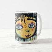 ArtLady 28 Charmant en verontrust Koffiemok (Voorkant rechts)