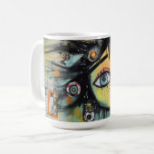 ArtLady 28 Charmant en verontrust Koffiemok (Voorkant links)