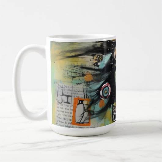 ArtLady 28 Charmant en verontrust Koffiemok (Links)