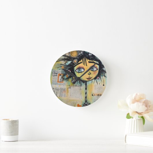 ArtLady 28 Charmant en verontrust Ronde Klok (Huis)