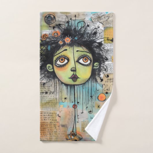 ArtLady 29 Charmant en verontrust Bad Handdoek (Handdoek)