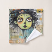 ArtLady 29 Charmant en verontrust Bad Handdoek (Wasdoekje)