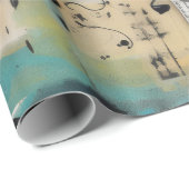 ArtLady 29 Charmant en verontrust Cadeaupapier (Rol Hoek)