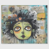 ArtLady 29 Charmant en verontrust Cadeaupapier (Vlak)