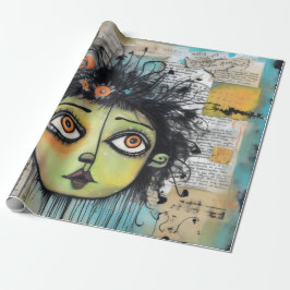 ArtLady 29 Charmant en verontrust Cadeaupapier