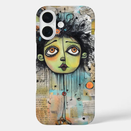 ArtLady 29 Charmant en verontrust Case-Mate iPhone Case (Achterkant)