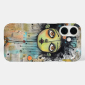 ArtLady 29 Charmant en verontrust Case-Mate iPhone Case (Achterkant (horizontaal))