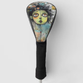 ArtLady 29 Charmant en verontrust Golfheadcover (Voorkant)