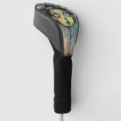 ArtLady 29 Charmant en verontrust Golfheadcover (Schuin)