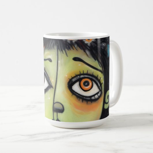 ArtLady 29 Charmant en verontrust Koffiemok (Voorkant rechts)