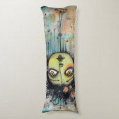 ArtLady 29 Charmant en verontrust Lichaamskussen (Voorkant Verticaal)