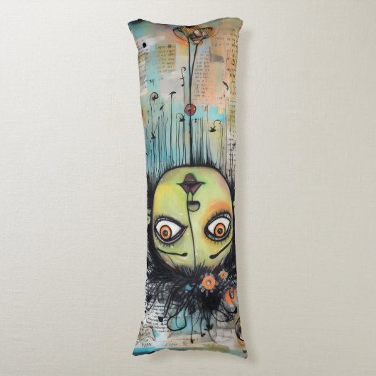 ArtLady 29 Charmant en verontrust Lichaamskussen (Voorkant Verticaal)