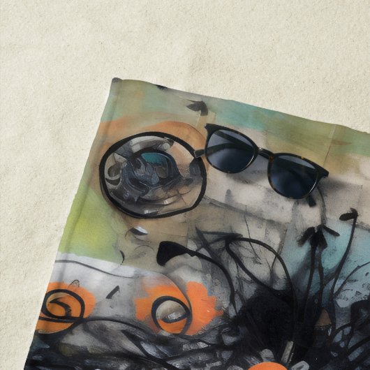 ArtLady 29 Charmant en verontrust Strandlaken (In situ)