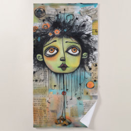 ArtLady 29 Charmant en verontrust Strandlaken