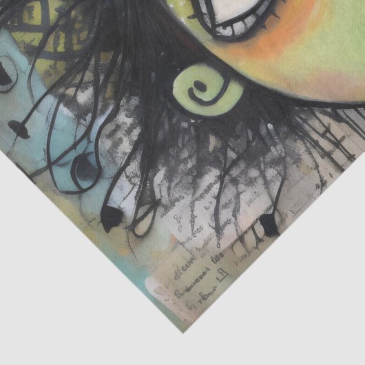 ArtLady 29 Charmant en verontrust Tissuepapier (Detail)