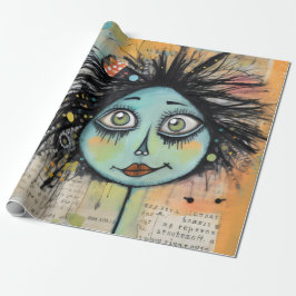 ArtLady 2 Charmant en verontrust Cadeaupapier