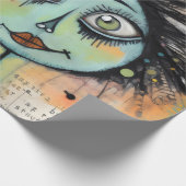 ArtLady 2 Charmant en verontrust Cadeaupapier (Hoek)