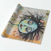 ArtLady 2 Charmant en verontrust Cadeaupapier (Uitgerold)