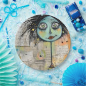 ArtLady 2 Charmant en verontrust Papieren Bordje (Feest)