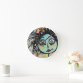 ArtLady 2 Charmant en verontrust Ronde Klok (Huis)