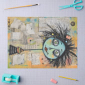 ArtLady 2 Charmant en verontrust Tissuepapier (Craft)