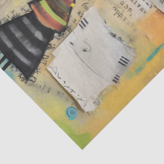 ArtLady 2 Charmant en verontrust Tissuepapier (Detail)