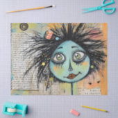 ArtLady 2 Charmant en verontrust Tissuepapier (Craft)