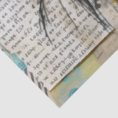 ArtLady 2 Charmant en verontrust Tissuepapier (Detail)