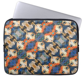 ArtLady 31 Charmant en verdrietig Laptop Sleeve