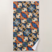 ArtLady 31 Charmant en verdrietig Strandlaken (Voorkant)