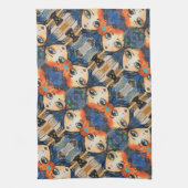 ArtLady 31 Charmant en verdrietig Theedoek (Verticaal)