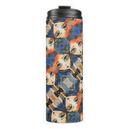 ArtLady 31 Charmant en verdrietig Thermosbeker