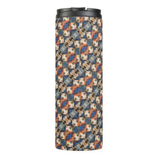 ArtLady 31 Charmant en verdrietig Thermosbeker (Achterkant)