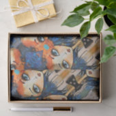 ArtLady 31 Charmant en verdrietig Tissuepapier (Geschenk)