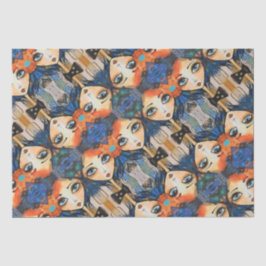 ArtLady 31 Charmant en verdrietig Tissuepapier