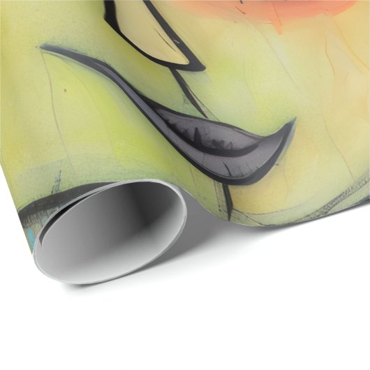 ArtLady 3 Charmant en bedroefd Cadeaupapier (Rol Hoek)