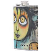 ArtLady 3 Charmant en bedroefd Heupfles (Links)