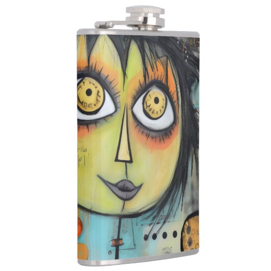 ArtLady 3 Charmant en bedroefd Heupfles (Rechts)